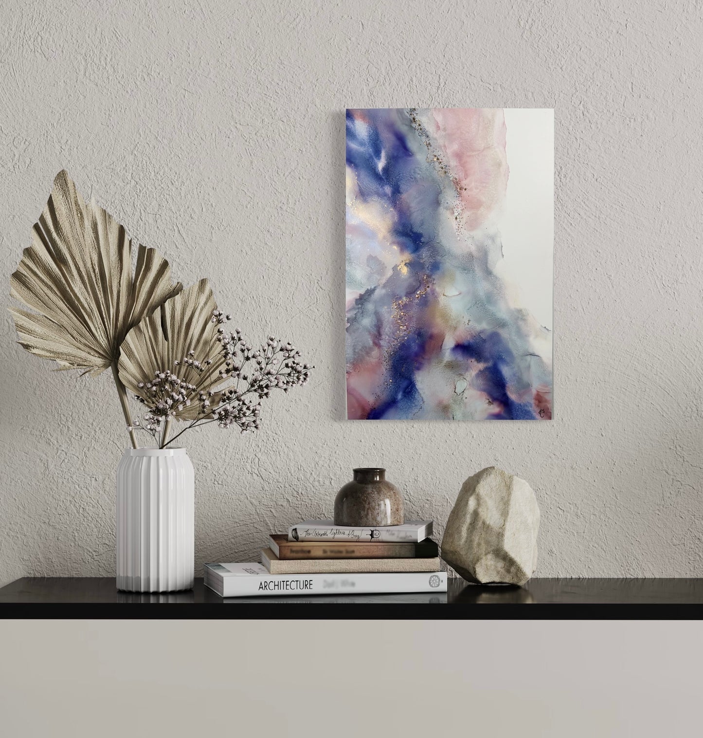 Glimmer, 12 x 18”